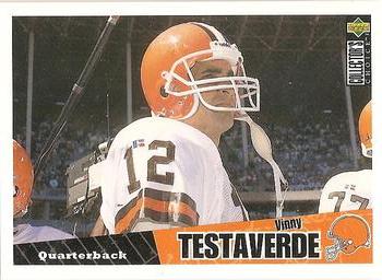Vinny Testaverde Cleveland Browns 1996 Upper Deck Collector's Choice NFL #114
